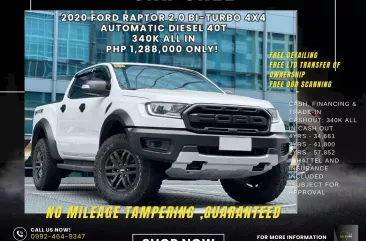 2020 Ford Ranger Raptor  2.0L Bi-Turbo in Makati, Metro Manila