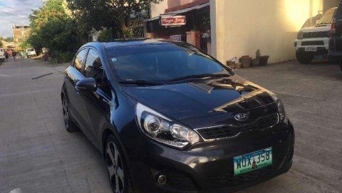 14 Kia Rio At Hatchback Black Hb For Sale