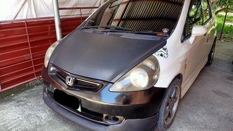 Selling Pearl White Honda Fit 2007 in Baguio