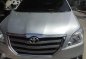 2014 Toyota Innova 2.5 G Variant Manual Silver for sale-2