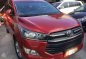 2017 Toyota Innova 2.8 E Edition Automatic Red for sale-1