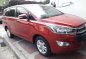 2017 Toyota Innova 2.8E Diesel Automatic Red for sale-1