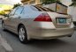 2007 Honda Accord AT Beige Sedan For Sale -1