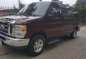 Ford E150 XLT Premium AT Red Van For Sale -8