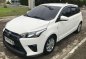 Toyota Yaris 1.3E AT 2016 White HB For Sale -0