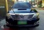 2013 Toyota Fortuner V AT Black For Sale -0