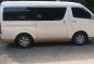 2013 Toyota Hiace Gl MT White Van For Sale -0
