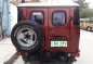 1981 Toyota Landcruiser MT Red SUV For Sale -4