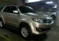 2012 Toyota Fortuner G AT Silver For Sale -1