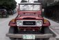1981 Toyota Landcruiser MT Red SUV For Sale -1