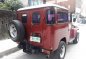 1981 Toyota Landcruiser MT Red SUV For Sale -5
