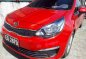 2016 Kia Rio Automatic Red Sedan For Sale -0