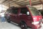 Nissan Urvan 2011 MT Red Van For Sale -4