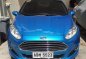 Ford Fiesta 1.0L Ecoboost 2015 AT Blue For Sale -0