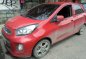 2016 Kia Picanto 1.2 EX AT GAS Red For Sale -1