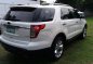 2013 Ford Explorer V6 4x4 White For Sale -1