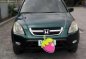 Honda CRV 2003 Manual Green SUV For Sale -6