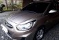 2011 Hyundai Accent 1.4 GL AT Beige For Sale -3