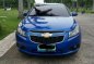 Chevrolet Cruze 2010 LT MT Blue Sedan For Sale -1