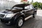 2012 Toyota Hilux G 4x4 AT Black For Sale -1