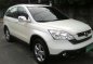 2008 Honda CRV Automatic White For Sale -1