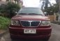 Mitsubishi Adventure GLS 2001 MT Red For Sale -0