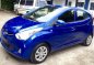 Hyundai Eon 2015 Gls Top of the Line Blue For Sale -0