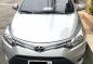Fresh Toyota Vios 1.3E AT 2015 Silver For Sale -0