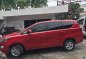 2016 Toyota Innova 2.8E Diesel Automatic Red For Sale -0