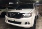 Toyota Hilux G 4x2 2014 White Pickup For Sale -0