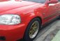 Honda Civic 1999 Vti Matic Red For Sale -0