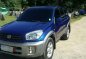 2001 Toyota Rav4 4x4 Matic Blue For Sale -1