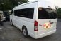 For sale Toyota Hiace LXV 2016 Pearl white-1