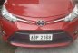 Toyota Vios 2015 E manual lucky red for sale-0