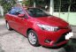 2017 Toyota Vios Red Sedan Manual for sale-0