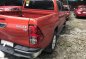 2017 Toyota HILUX G MT Red Pickup For Sale -2