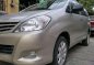 Toyota Innova E Gas Matic 2010 Silver For Sale -0