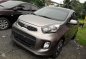 2016 Kia Picanto EX Automatic Gray For Sale -1