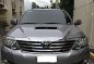 2015 Toyota Fortnuer V 4x2 AT Grey SUV For Sale -10