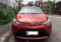 Toyota Vios 1.3E 2015 Automatic Red For Sale -4