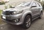 2015 Toyota Fortuner 3.0V 4x4 AT Silver For Sale -1