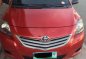 Toyota Vios 2012 1.3J MT Red Sedan For Sale -0