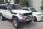 Toyota Landcruiser 4x4 MT White For Sale -0