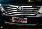 Toyota Fortuner 2012 Manual Black For Sale -0