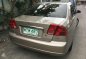 Honda Civic Dimension VTI-s 2001 Beige For Sale -1