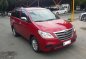 2016 Toyota Innova E MT Diesel Red For Sale -2