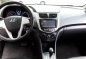 2013 Hyundai Accent Sedan AT Gas Silver For Sale -7