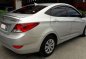 2013 Hyundai Accent Sedan AT Gas Silver For Sale -4