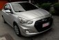 2013 Hyundai Accent Sedan AT Gas Silver For Sale -0