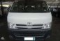 2011 Toyota Hiace MT DSL White Van For Sale -6